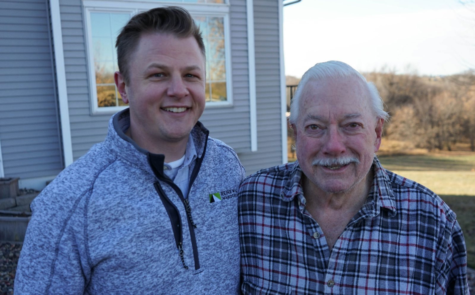 Aaron and Craig at replacement consultation